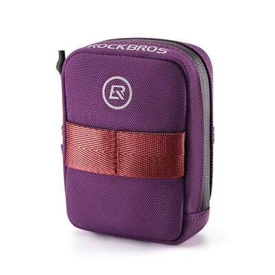 ROCKBROS Mini biciklistička torba za sjedalo 0.35L Mala biciklistička torba za sjedalo Ultralaka biciklistička stražnja torba za cestovne bicikle Torbe za alate MTB dodaci