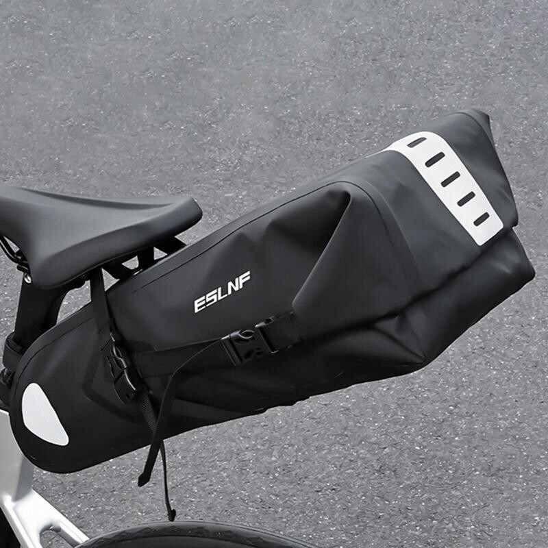 10L torba za sjedalo bicikla Vodootporna MTB torba za cestovni bicikl s dugim repom Reflektirajuća torba za stražnje sjedalo bicikla za biciklistički pribor