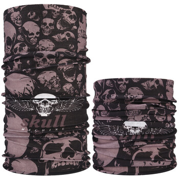 Καπέλο Magic Headband Ποικιλία Skull Scarf Μάσκα χωρίς ραφή Λεπτή μάσκα εξωτερικού χώρου για άνδρες και γυναίκες Πολυλειτουργική αντηλιακή προστασία και προστασία από τον αέρα