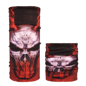 Καπέλο Magic Headband Ποικιλία Skull Scarf Μάσκα χωρίς ραφή Λεπτή μάσκα εξωτερικού χώρου για άνδρες και γυναίκες Πολυλειτουργική αντηλιακή προστασία και προστασία από τον αέρα