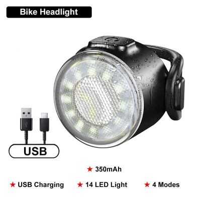 LED dviračio galinis žibintas dviračio priekinis galinis žibintas USB įkraunamas saugos įspėjimas dviračio priekinių žibintų lempa sauga Bicicleta Для Велосипеда