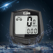 Laidinis chronometras, atsparus vandeniui dviračio kompiuteris su LCD skaitmeniniu ekranu, dviračio odometro spidometro važiavimo dviračio priedai