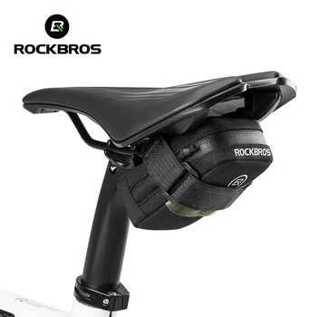 Τσάντα σέλας ποδηλάτου ROCKBROS 0,35L Mini Portable Tail Bag MTB Mountain Road Bike Tool Kit Επισκευή τσάντας Reflective Cycling Accessori