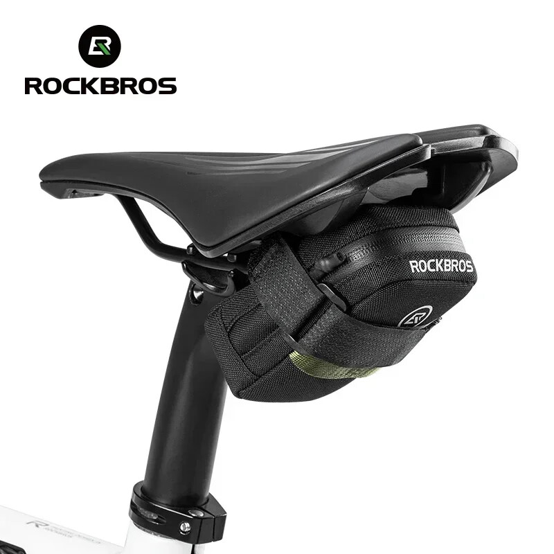ROCKBROS torba za sedlo bicikla 0.35L Mini prijenosna torba za rep MTB planinski cestovni bicikl Set alata Torba za popravak Reflektirajuća biciklistička oprema