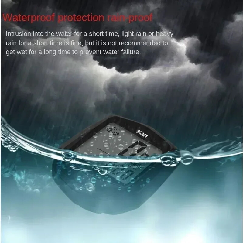 1 KOM Vodootporni žičani digitalni brzinomjer za vožnju bicikla Odometar za bicikle Brojač brzine za bicikle Tablica kodova Bicikl Računalo Bicikl