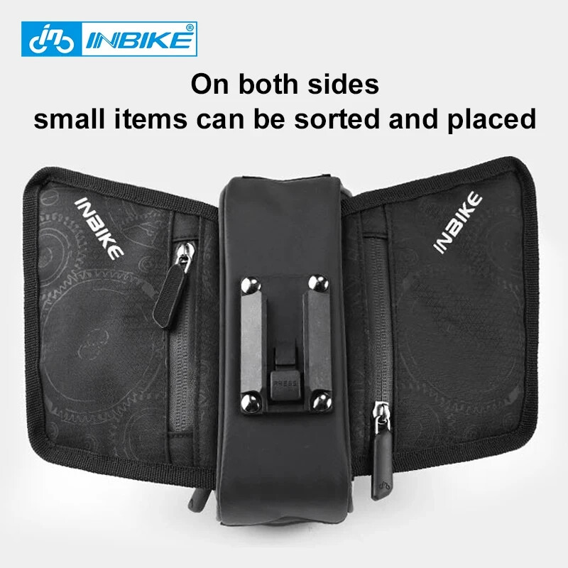 INBIKE Biciklistička torba za bicikl Reflektirajuća s obje strane Torba za bicikl Dodaci Vodootporna torba za bicikl Bicikl Podesiv od 180°