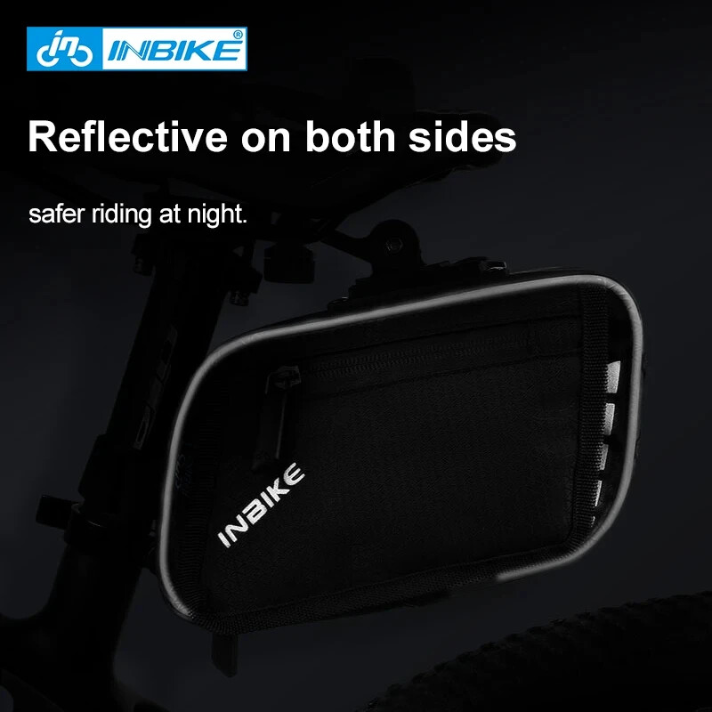 INBIKE Biciklistička torba za bicikl Reflektirajuća s obje strane Torba za bicikl Dodaci Vodootporna torba za bicikl Bicikl Podesiv od 180°