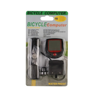 Brzinomjer za bicikle Tablica kodova za bicikle Višenamjenska vodootporna štoperica MTB mjerač kilometara za bicikle Brzinomjer Dodaci za biciklizam