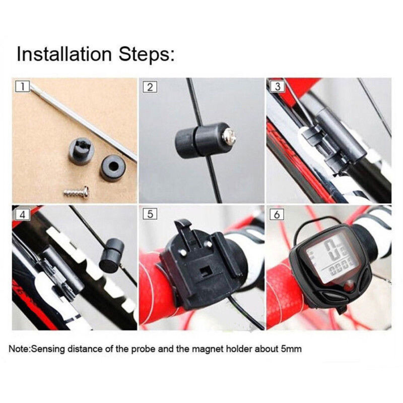 Cestovni MTB Bicikl Biciklizam Odometar Štoperica Brzinomjer Sat Digitalno biciklističko računalo Vodootporno biciklističko računalo Dodaci za bicikl