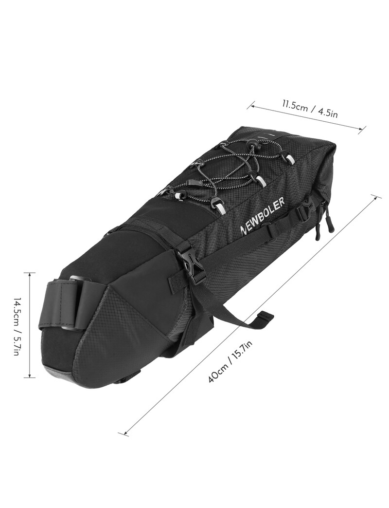 Dviračio balnelio krepšys 3-10 l Didelės talpos kalnų plento MTB dviračių dviračių uodegos krepšys Dviračio saugojimo komplektas Dviračio krepšys po sėdyne