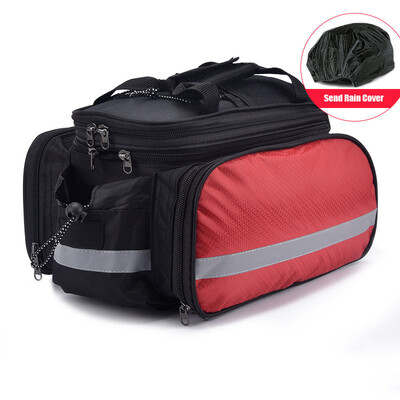 Torba za bicikle velikog kapaciteta Torba za stražnju policu za brdski bicikl Vodootporna torba za prtljagu Torba za sedlo s reflektirajućom trakom