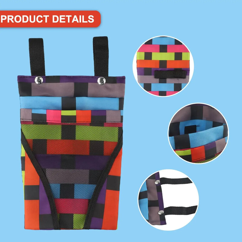 Sulankstomas dviračio krepšelio laikymo krepšys Nuimamas priekinis krepšelis paspirtukai, atsparūs vandeniui, atsparūs oro sąlygoms, darbas ant dviračių Tvirtas