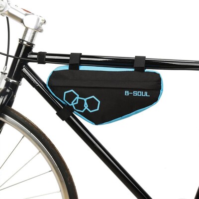 B-SOUL Bike Triangle Bag Vodootporna torba s okvirom brdskog bicikla Torba s okvirom prednje cijevi Biciklistička torba Držač torbice Dodaci za bicikl