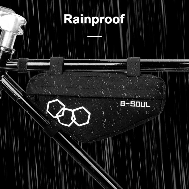 B-SOUL Bike Triangle Bag Vodootporna torba s okvirom brdskog bicikla Torba s okvirom prednje cijevi Biciklistička torba Držač torbice Dodaci za bicikl