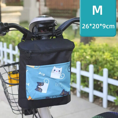 1 gab ūdensizturīgs riteņbraukšanas priekšējais glabāšanas velosipēda soma Mobilā tālruņa turētājs velosipēda grozs šosejas velosipēda rāmis kabatas MTB velosipēda piederumi