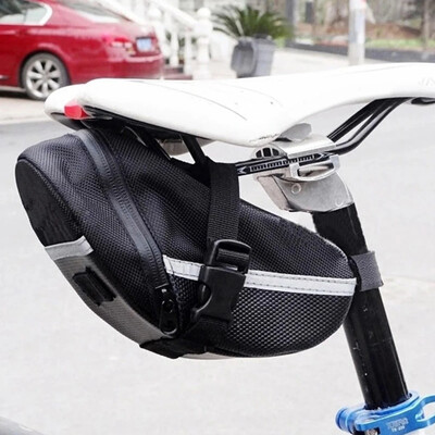 Tárolótáska Kerékpártáska Hegyi kerékpározás Országúti Kerékpár Nyeregtáska Ülőtáska Vízálló 20x6x8cm Kék/fekete/piros