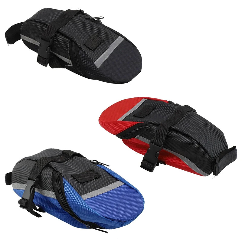 Tárolótáska Kerékpártáska Hegyi kerékpározás Országúti Kerékpár Nyeregtáska Ülőtáska Vízálló 20x6x8cm Kék/fekete/piros