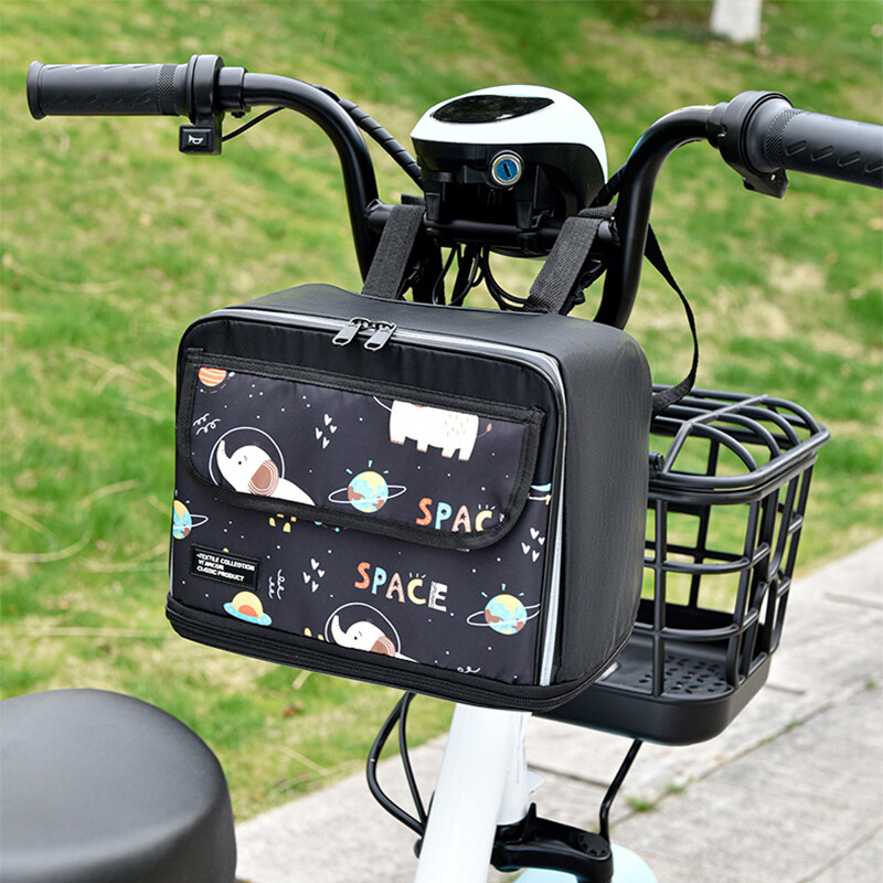 Geantă pentru ghidon din față pentru bicicletă Echipament multifuncțional pentru bicicletă de munte Geanta pentru cadru Coș impermeabil, rezistent la ploaie Sport în aer liber