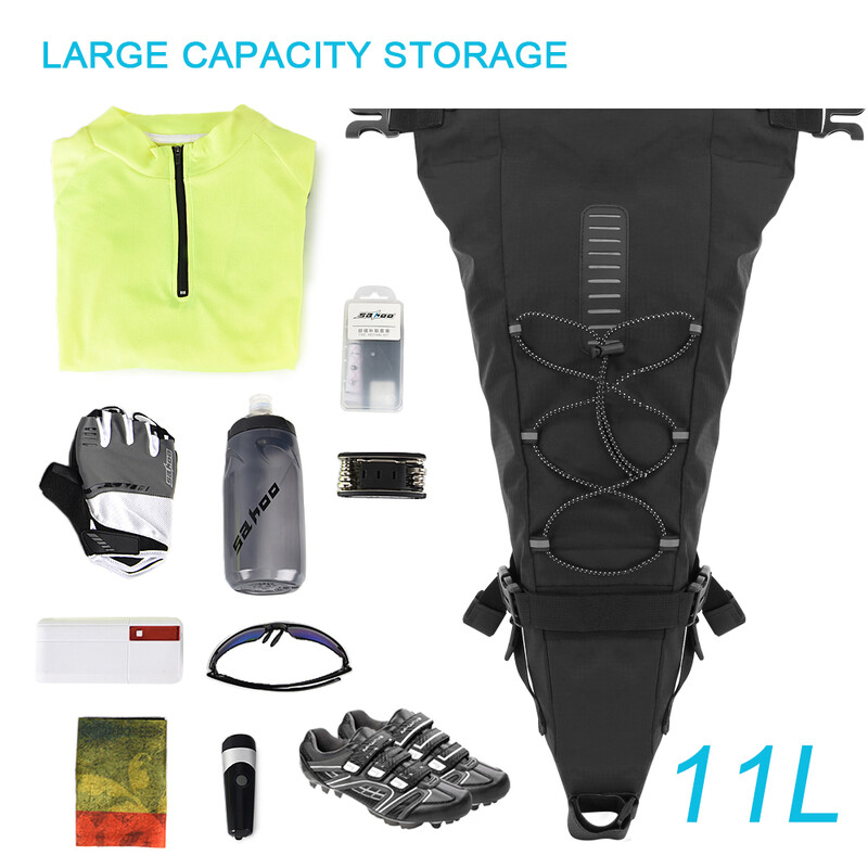 SAHOO torba za sjedalo bicikla Vodootporna torba za pohranu bicikla Reflektirajuća biciklistička torba za stražnje sjedalo Torba za stražnji rep MTB torba za cestovni bicikl