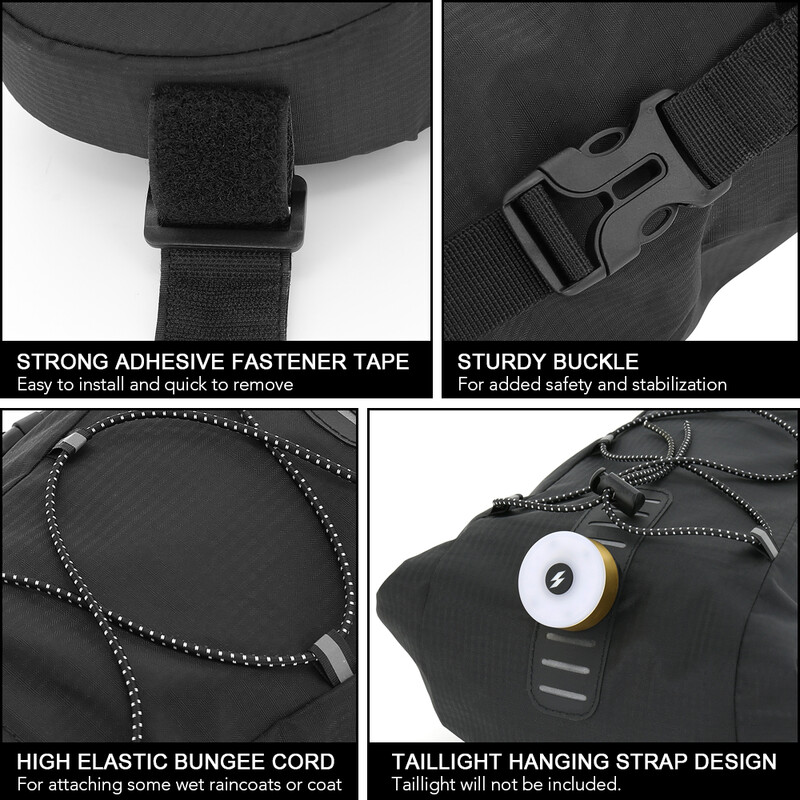 SAHOO torba za sjedalo bicikla Vodootporna torba za pohranu bicikla Reflektirajuća biciklistička torba za stražnje sjedalo Torba za stražnji rep MTB torba za cestovni bicikl