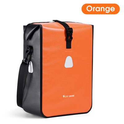 WEST BIKING 12-15L Potpuno vodootporna torba za nosač bicikla Multifunkcionalna trodimenzionalna pakiranje stražnjih sjedala bicikla Biciklistička torba za rame