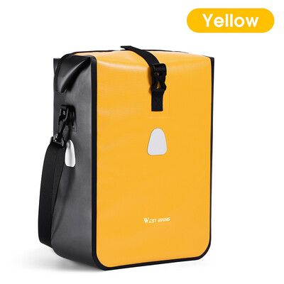 WEST BIKING 12-15L Potpuno vodootporna torba za nosač bicikla Multifunkcionalna trodimenzionalna pakiranje stražnjih sjedala bicikla Biciklistička torba za rame