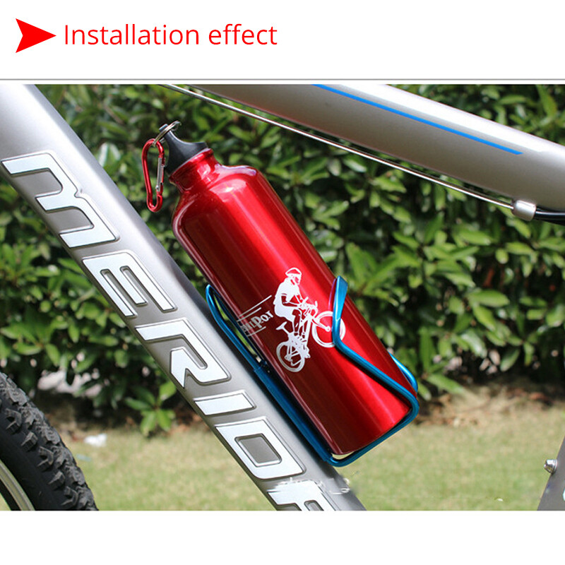 Držiak na fľaše na bicykel z hliníkovej zliatiny, klietka na kanvice na bicykel, univerzálny držiak na fľaše s vodou z horského bicykla, držiak na fľaše s vodou z bicykla