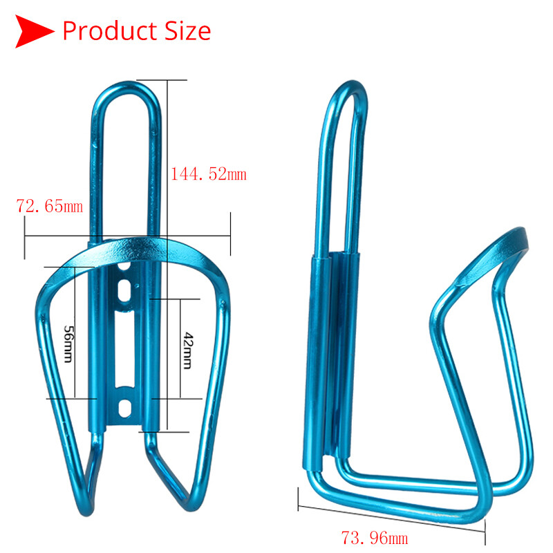 Držiak na fľaše na bicykel z hliníkovej zliatiny, klietka na kanvice na bicykel, univerzálny držiak na fľaše s vodou z horského bicykla, držiak na fľaše s vodou z bicykla