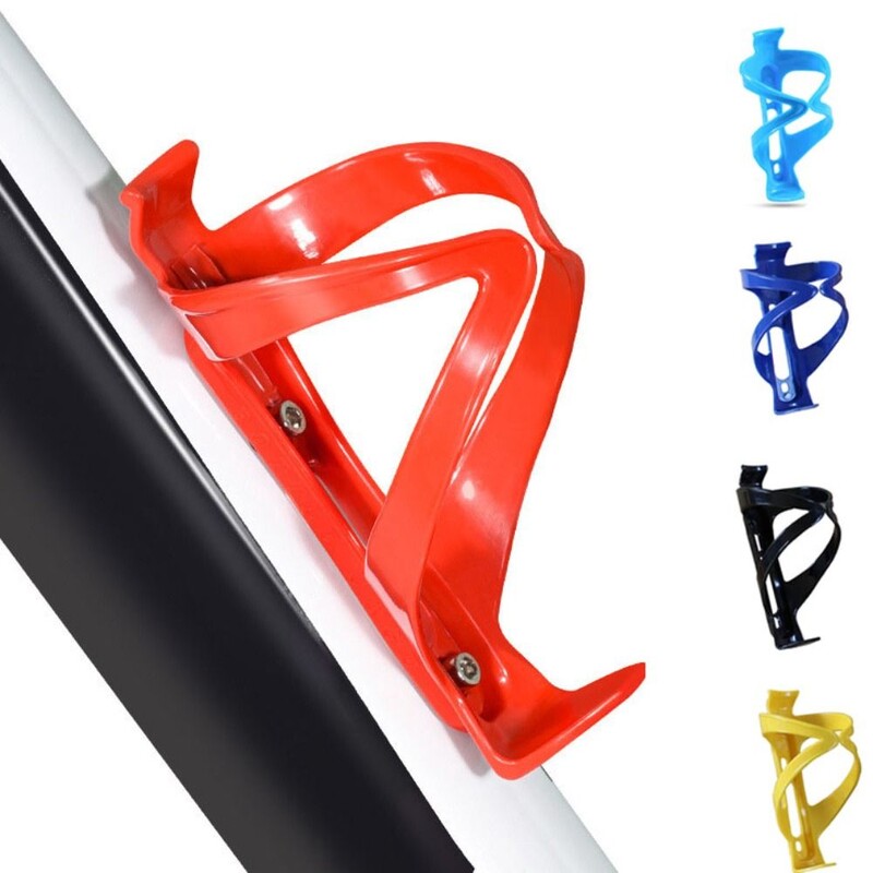 Plastikiniai dviračių butelių narveliai Lengvas virdulio stovas vandens butelių laikiklio puodelių lentyna Spalvinga dviračio vandens puodelių lentyna