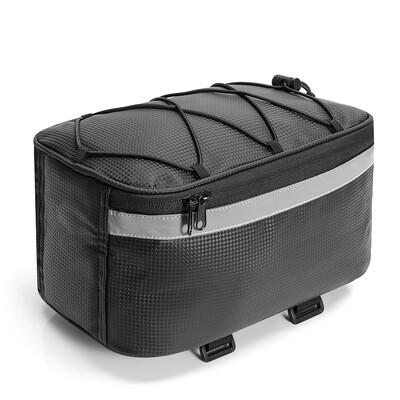 8L torba za stražnje sjedalo bicikla Torba za nosač bicikla Torba za prtljažnik Biciklističke torbe za sedlo Vodootporna putna torba velikog kapaciteta s kišnom navlakom