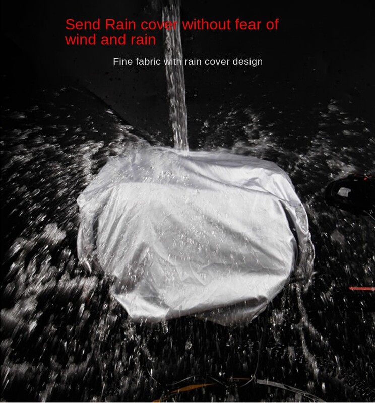 Dviračio krepšys Neperšlampamas dviračio galinės sėdynės bagažinės krepšys Daugiafunkcis nešiojamasis paketas Ištraukiamas dviračių bagažo paketas