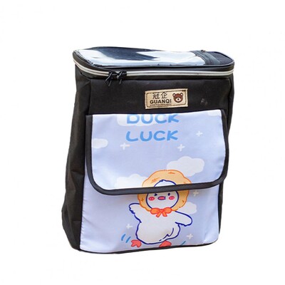 Torba za upravljač bicikla Vodootporna velikog kapaciteta Zatvaranje patentnim zatvaračem s crtanim uzorkom Dvoslojna prednja torba za bicikl Ručka električnog bicikla