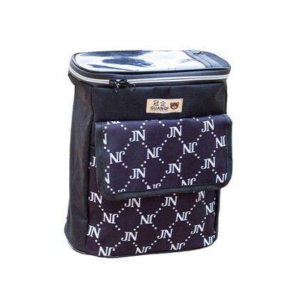 Torba za upravljač bicikla Vodootporna velikog kapaciteta Zatvaranje patentnim zatvaračem s crtanim uzorkom Dvoslojna prednja torba za bicikl Ručka električnog bicikla