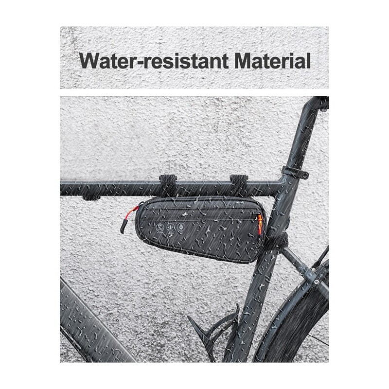 Torba za okvir bicikla, vodootporna torba za bicikl s dva bočna džepa, torbica za pohranu cijevi za bicikl za brdski cestovni bicikl