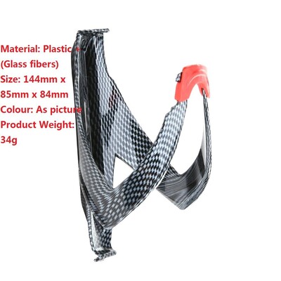 Portabidones Ciclismo Ugljična vlakna+staklena vlakna Cestovni bicikl Biciklistički MTB Držač boce za vodu Kavez stalak za boce bicikl