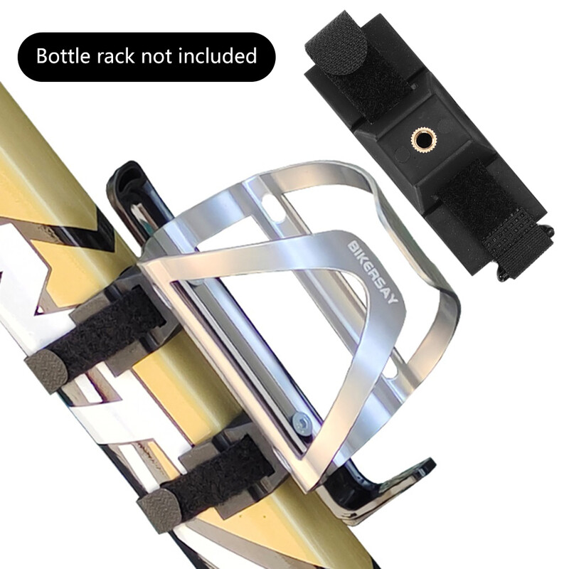 Velosipēdu pudeles korpusa stiprinājuma pamatnes adapteris Universāls velosipēda tējkannas turētāja pārveidošanas adapteris Viegli uzstādāms riteņbraukšanas aprīkojums