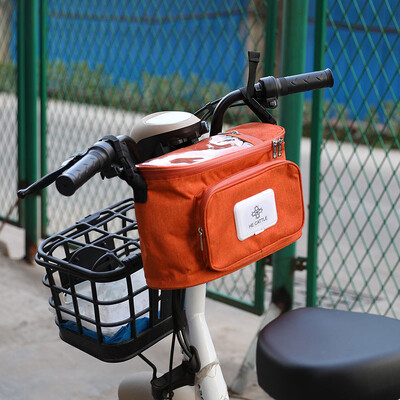 Prednja torba za cestovni bicikl, torba za vješanje bicikla, univerzalna torba za pohranu, torba za vješanje za bicikl na baterije, prostor za pohranu mobilnog telefona otporan na kišu