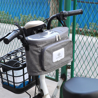 Prednja torba za cestovni bicikl, torba za vješanje bicikla, univerzalna torba za pohranu, torba za vješanje za bicikl na baterije, prostor za pohranu mobilnog telefona otporan na kišu