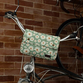 Tourbon Dodaci za biciklizam Retro platnena torba za upravljač bicikla Torbica za pohranu gornje cijevi bicikla Jednostruka torba za van