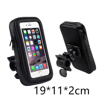 Dviračio telefono laikiklis, vandeniui atsparus dėklas