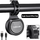 Zvono za bicikle Vodootporna zvona za trube Prijenosni USB punjenje Sigurnosna električna truba za brdski bicikl Alarm za trubu Glasno zvono Dodaci za bicikl