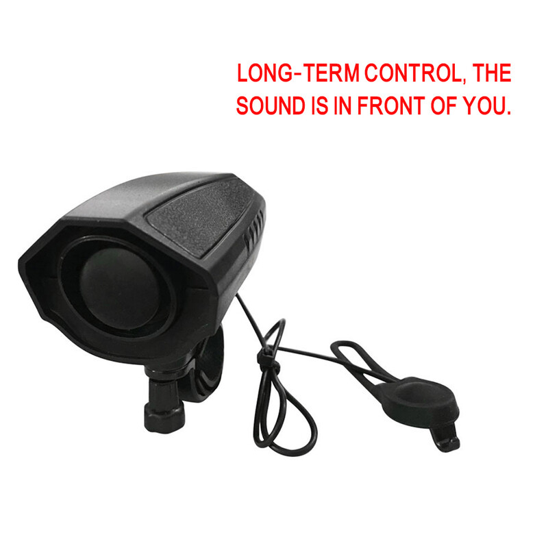 2024 Nový cyklistický elektrický klaksón 123db Vodotesný zvonček na riadidlá bicykla Výstražný zvonček na bezpečnostnú jazdu Alarmový zvonček Jazdecké zariadenia
