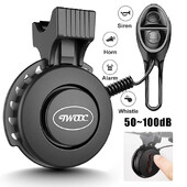 TWOOC T-002S MTB cestovni bicikl Elektronsko zvonce USB punjenje Biciklizam Audio Upravljač bicikla Sirena Sigurnosno upozorenje Alarm Truba