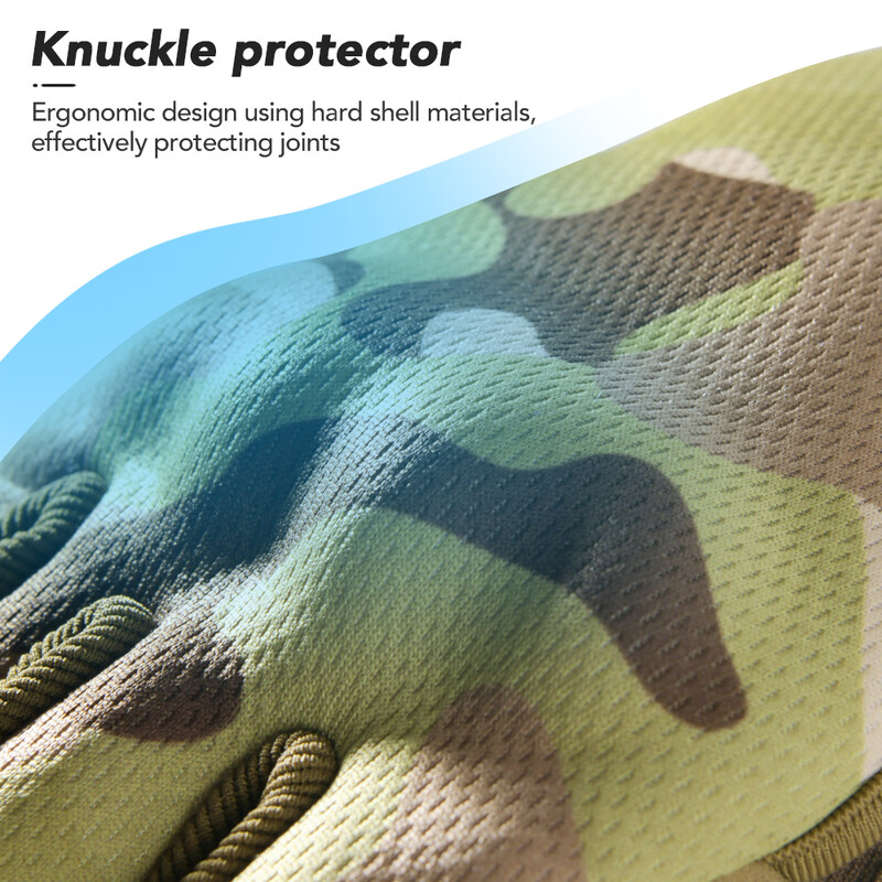 Taktické rukavice Multicam pre mužov, vonkajšie, poľovnícke, turistické, horolezecké, športové, kempingové, bojové, protišmykové, cyklistické, celoprstové, dámske