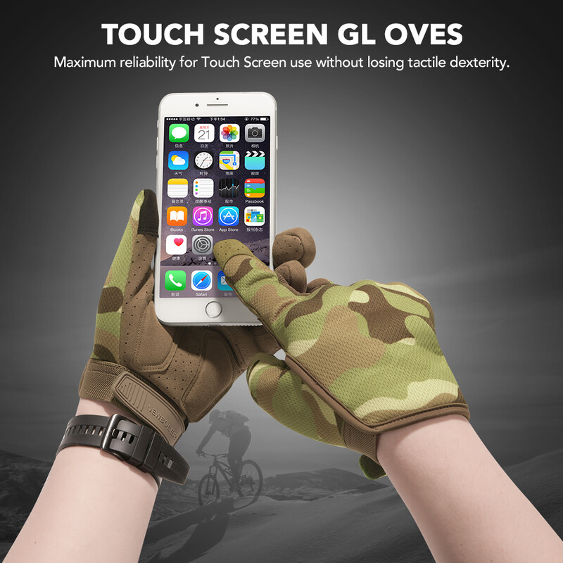Taktické rukavice Multicam pre mužov, vonkajšie, poľovnícke, turistické, horolezecké, športové, kempingové, bojové, protišmykové, cyklistické, celoprstové, dámske