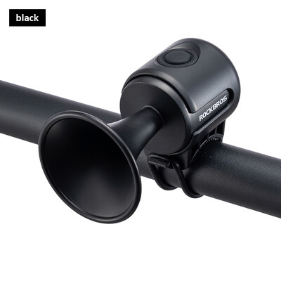 ROCKBROS 120dB Sirena za bicikl MTB Cestovni bicikl Biciklizam Električno zvono Vodoodbojno Elektronsko sigurnosno upozorenje Prsten za biciklizam