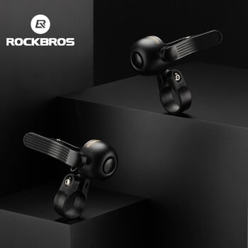 ROCKBROS Звънец за велосипед Кормило Колоездене Обаждане Велосипед Alloy Ring Ясен звук Предупредителна аларма за безопасност MTB Аксесоари за шосейни велосипеди