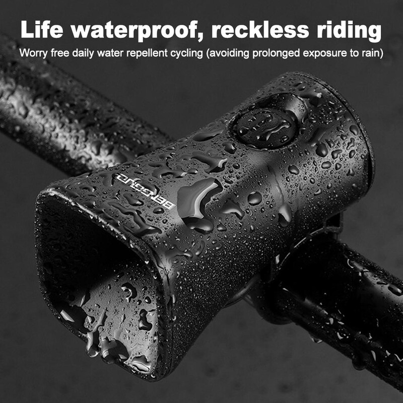 Biciklističko elektroničko zvono tipa-c punjivo 120 decibela glasan alarm sirena Bicikl Motocikl Skuter Dodaci za biciklizam