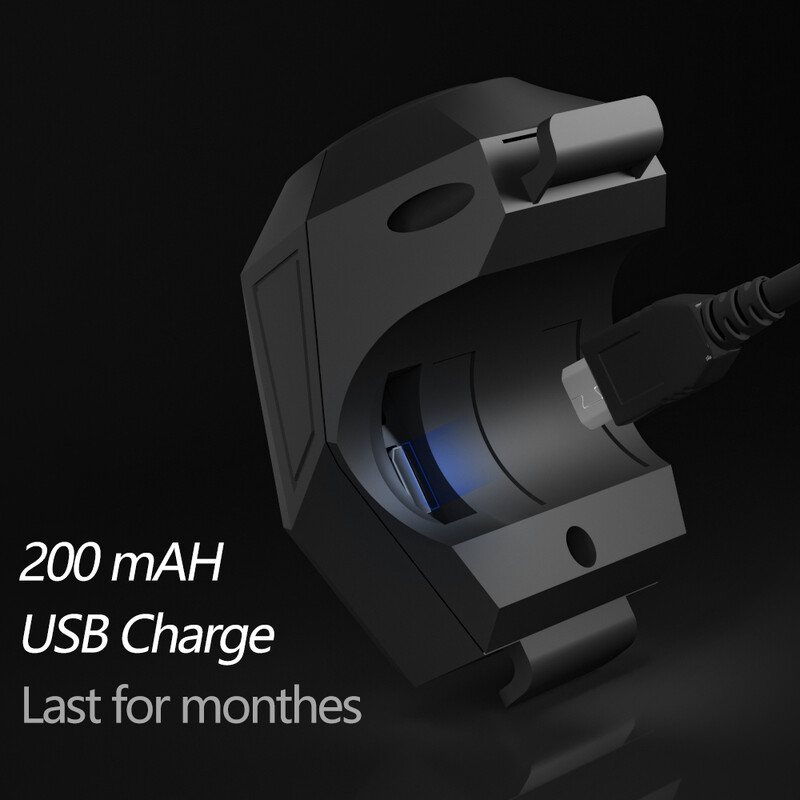 120 db Glasna truba Protuprovalno zvono za skuter Bicikl Elektronsko zvono za trubu USB punjivo zvono na vratima bicikla Upravljač Alarm za vožnju bicikla