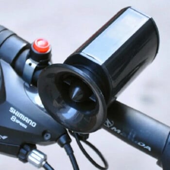 6-Sounds Bicycle Bell Ηλεκτρονικό Ισχυρό δυνατό συναγερμό Κόρνες Ασφάλεια Εξαιρετικά δυνατός αδιάβροχος συναγερμός ποδηλάτου προειδοποίηση Αξεσουάρ ποδηλασίας